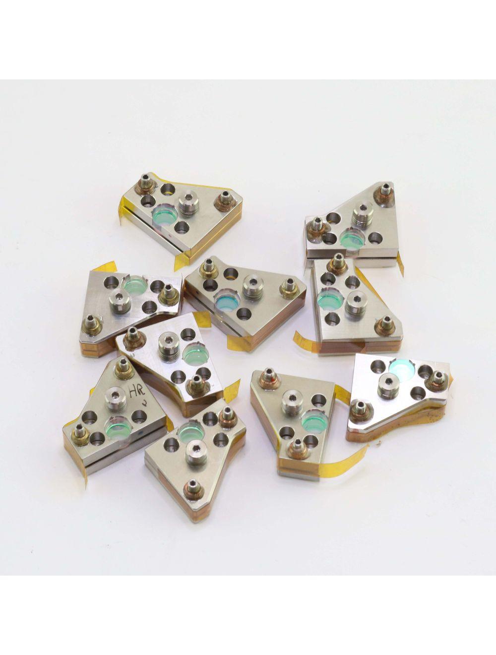 Lot of 10 Cynosure Palomar Starlux Icon Lux 1540 Erbium Handpiece OC &amp; HR Lenses