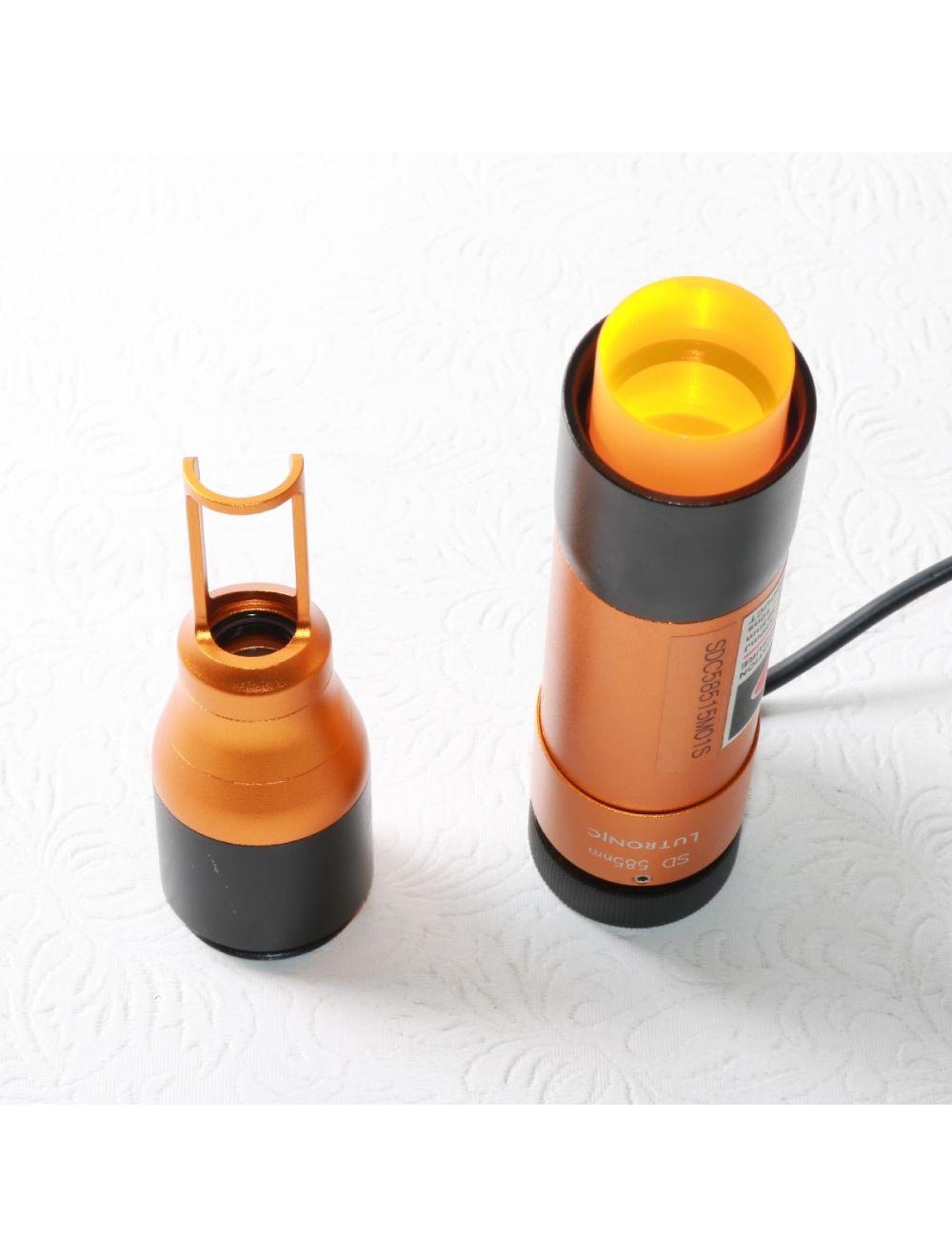 Lutronic Spectra SD 585nm Gold Toning Dye Laser Handpiece Acne Erythema Redness