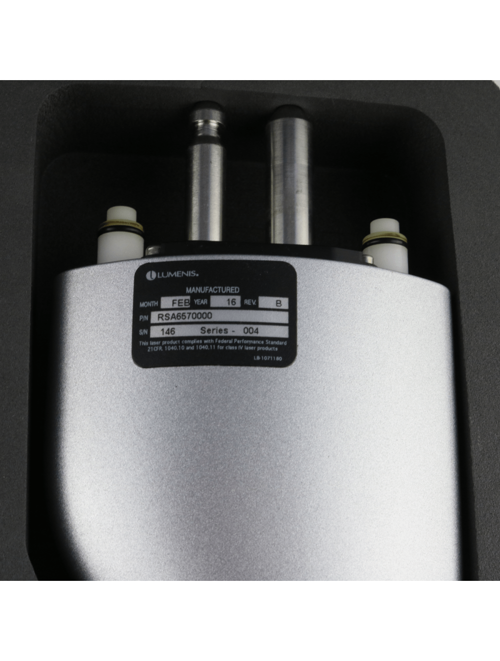 2016 Lumenis LumeOne Multi Spot Nd YAG 1064 nm Laser Handpiece Lume 1 58 SHOTS!