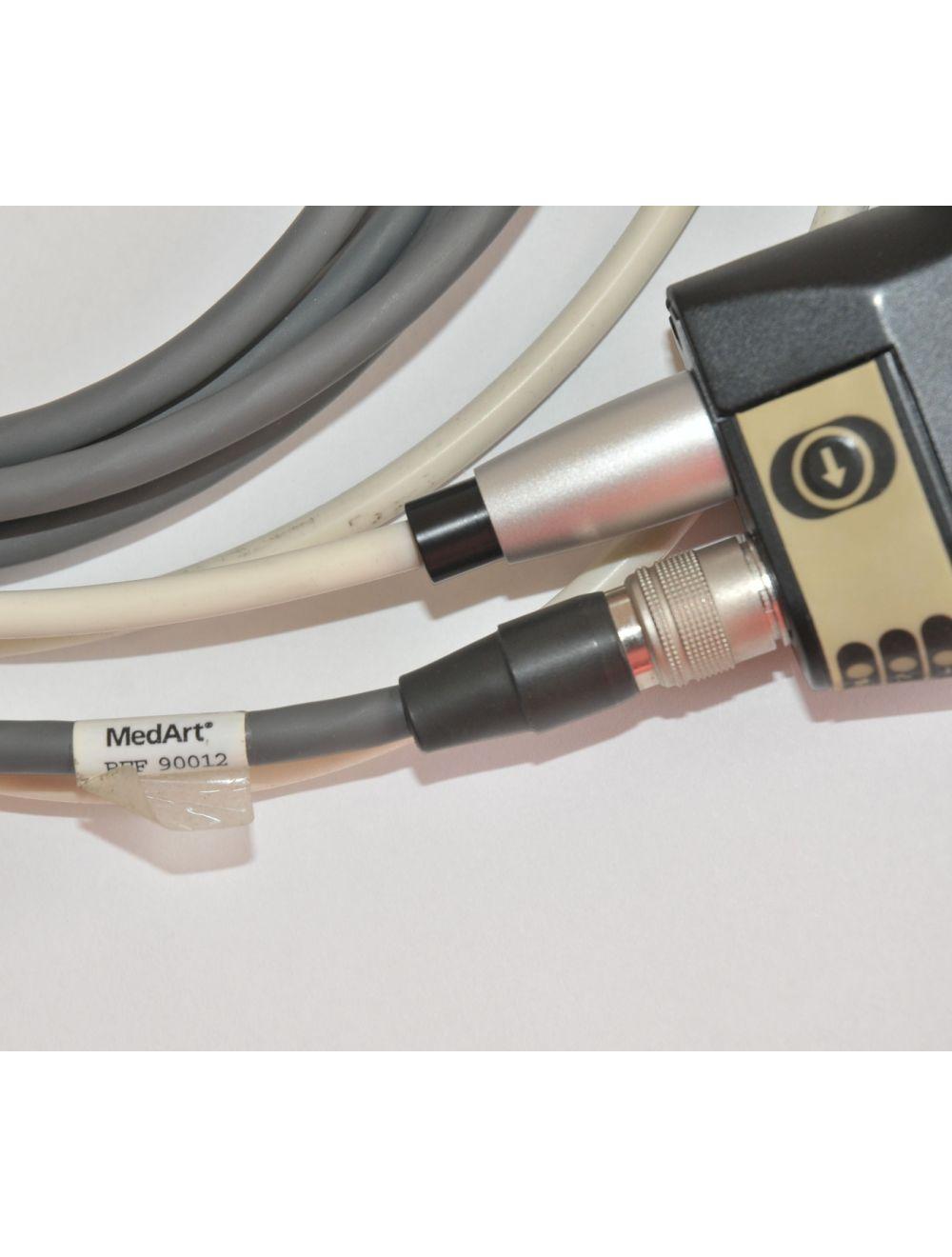 Fotona Dualis Laser 923 Medart SCANNER Nd YAG Handpiece Cable Fiber 90012