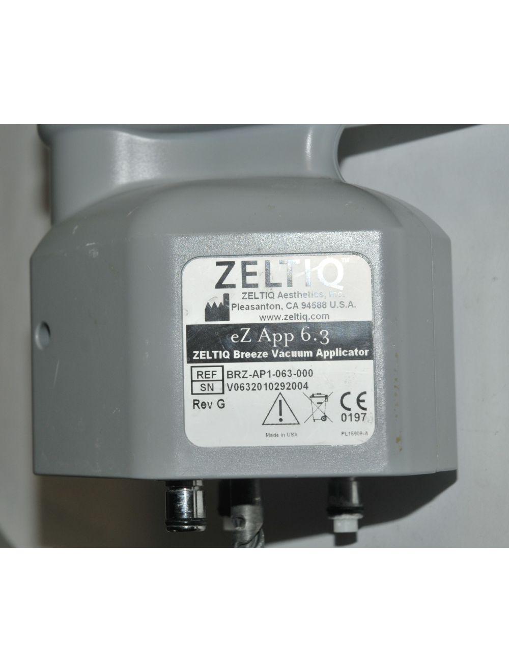 Zeltiq CoolSculpting eZ App 6.3 CoolCore Applicator BRZ-AP1-063-000 2010 HP