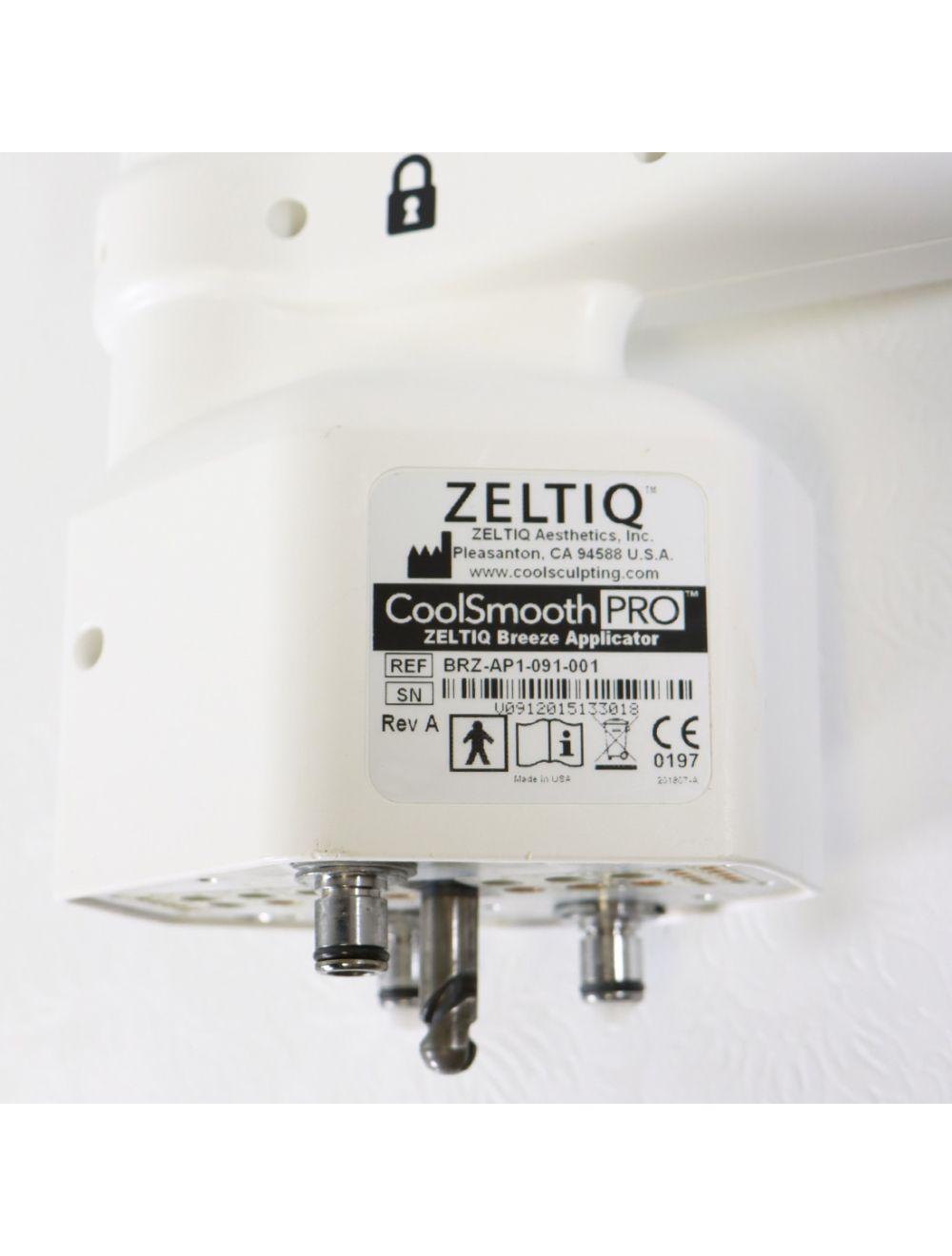 Zeltiq Breeze Surface Applicator CoolSmooth Pro Handpiece BRZ-AP1-091-001 Parts