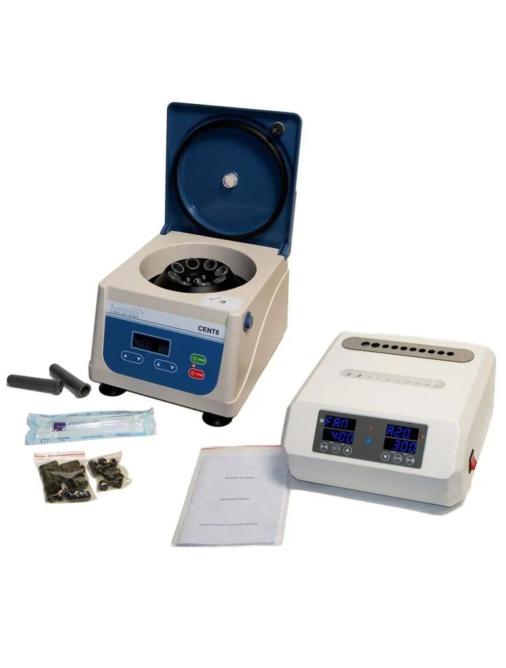 2021 Juventix Plasma Bio-Filler Incubator & VitalitySpin CENT8 Centrifuge Bundle