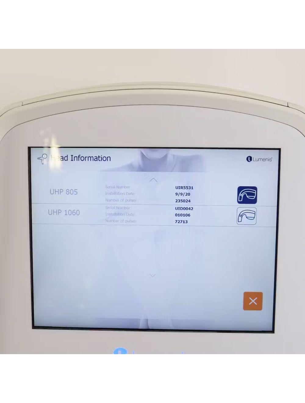 2018 Lumenis LightSheer Infinity UHP 805 High Speed Handpiece SA-10030700