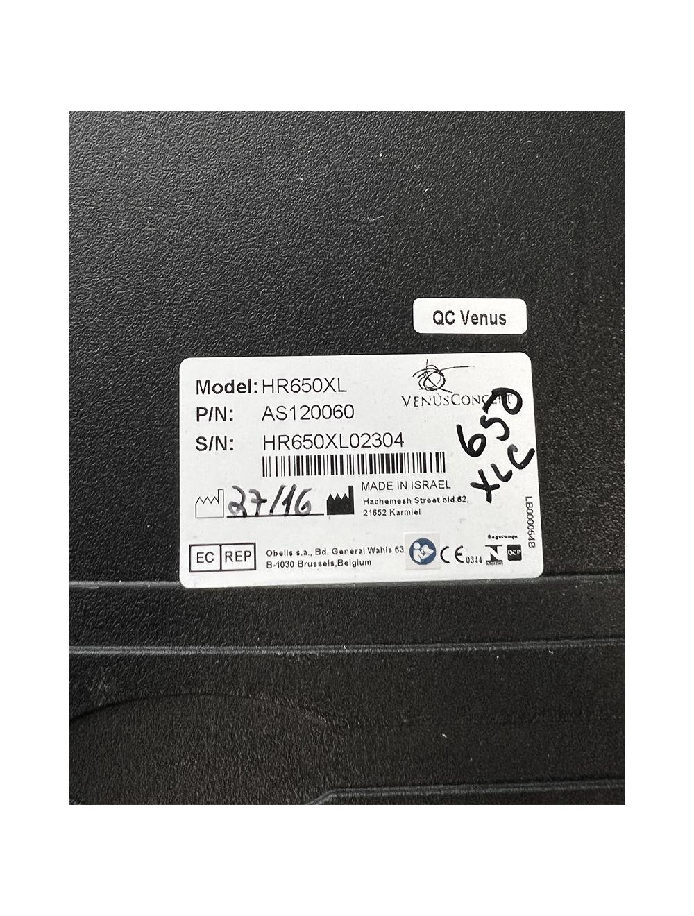 VenusConcept Venus Versa HR650 IPL Hair Removal HR650XL 10x30 Handpiece