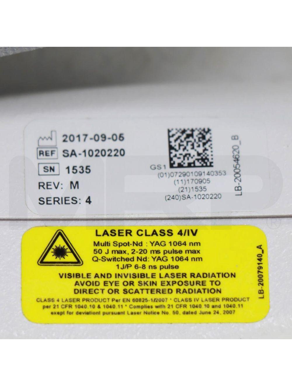 2017 Lumenis M22 Multi-Spot Nd: YAG Skin Rejuvenation Handpiece - Shot Count 8,544