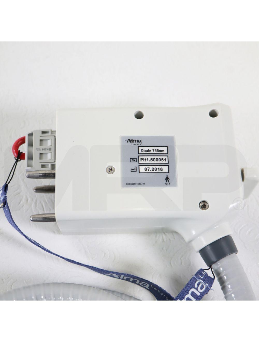 2018 Alma Diode Laser Soprano ICE Platinum ALEX Handpiece HP 755nm Hair Removal