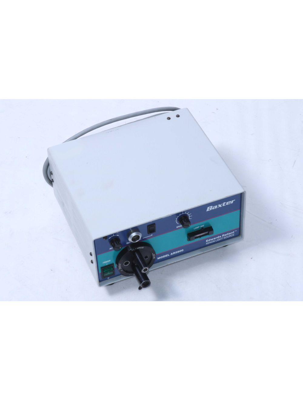 Baxter Edwards Reliant AR5600 Xenon Surgical Lamp Endoscopy Light Source Parts