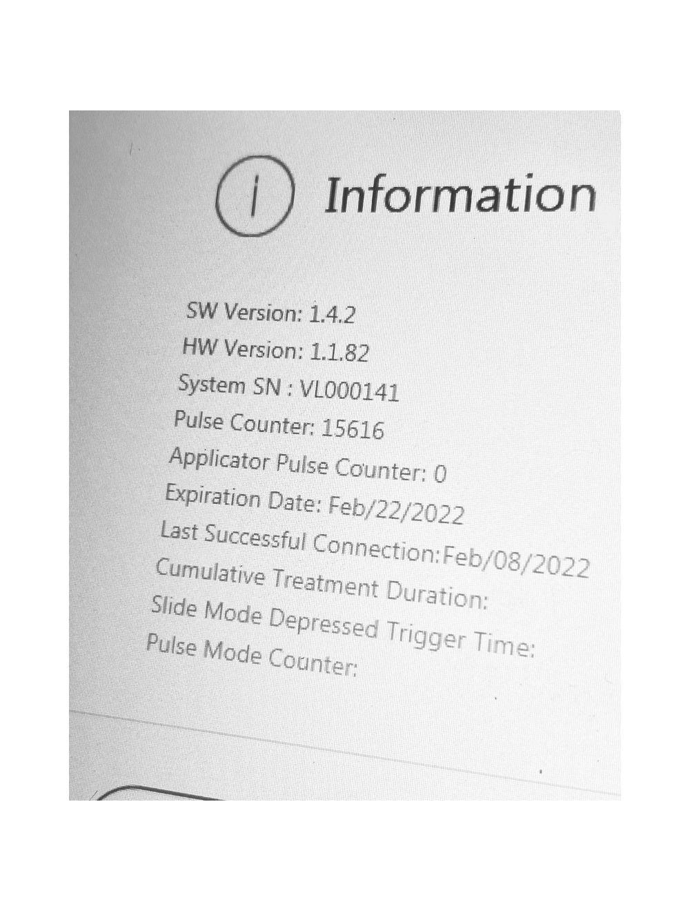 VenusConcept Venus Versa HR650 IPL Hair Removal HR650 10x30 Handpiece