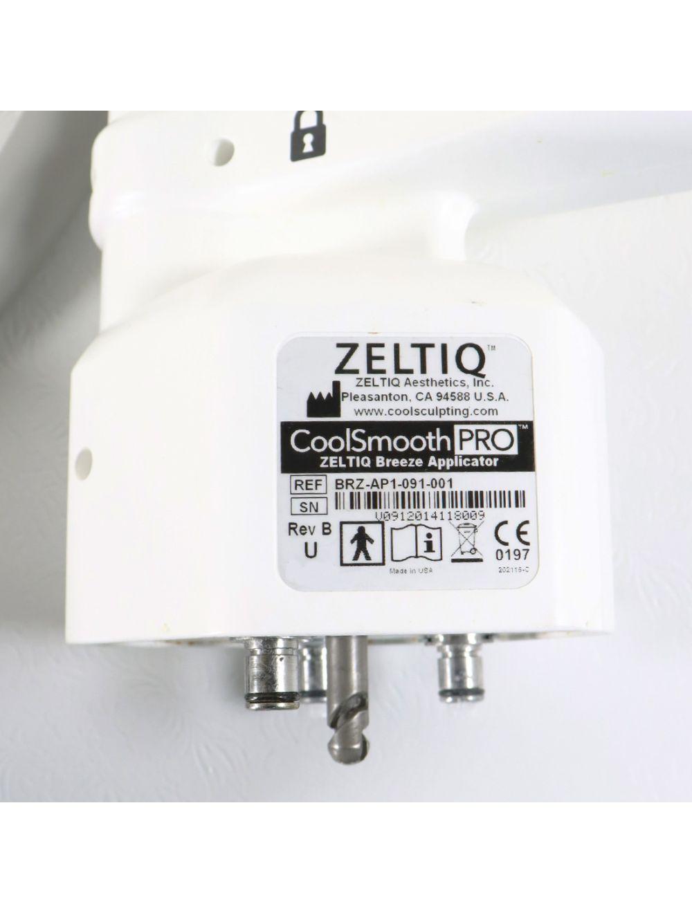 Zeltiq Breeze Surface Applicator CoolSmooth PRO Handpiece BRZ-AP1-091-001 2014