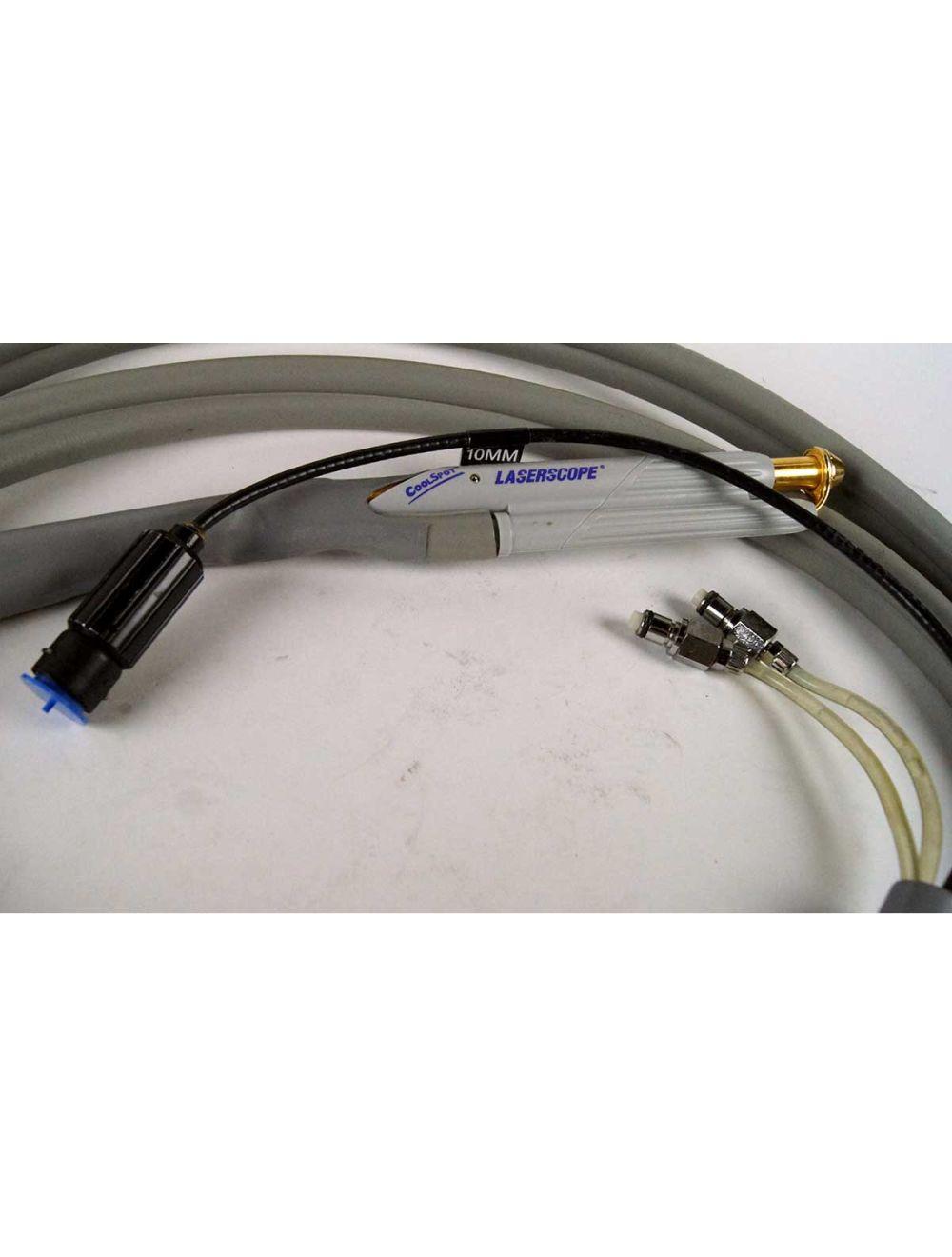 LaserScope Lyra Versastat CoolSpot 10mm Laser Handpiece &amp; Fiber Nd:YAG Gemini