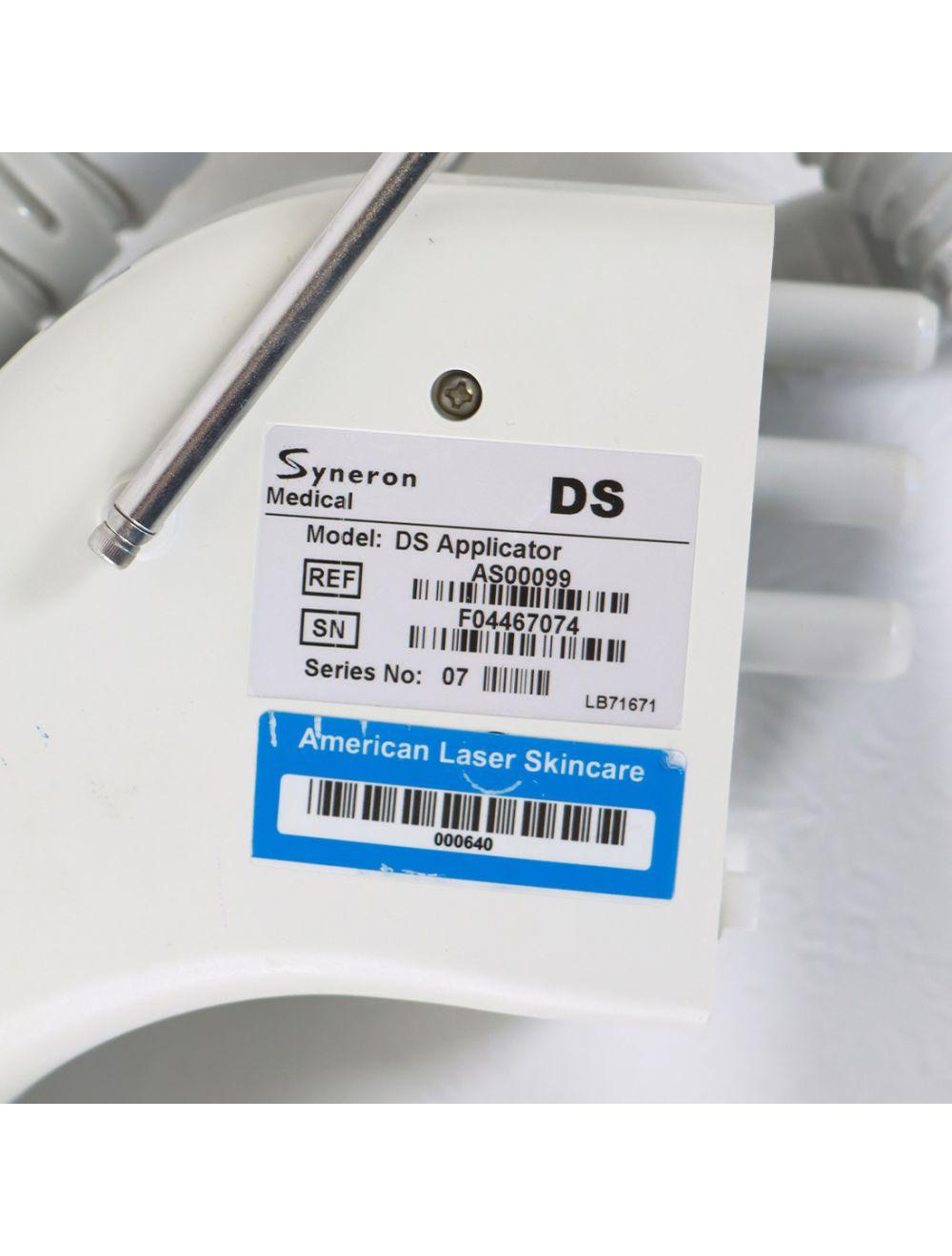 Syneron elos DS Applicator Hair Removal Handpiece HP AS00099 17950 Pulse Count