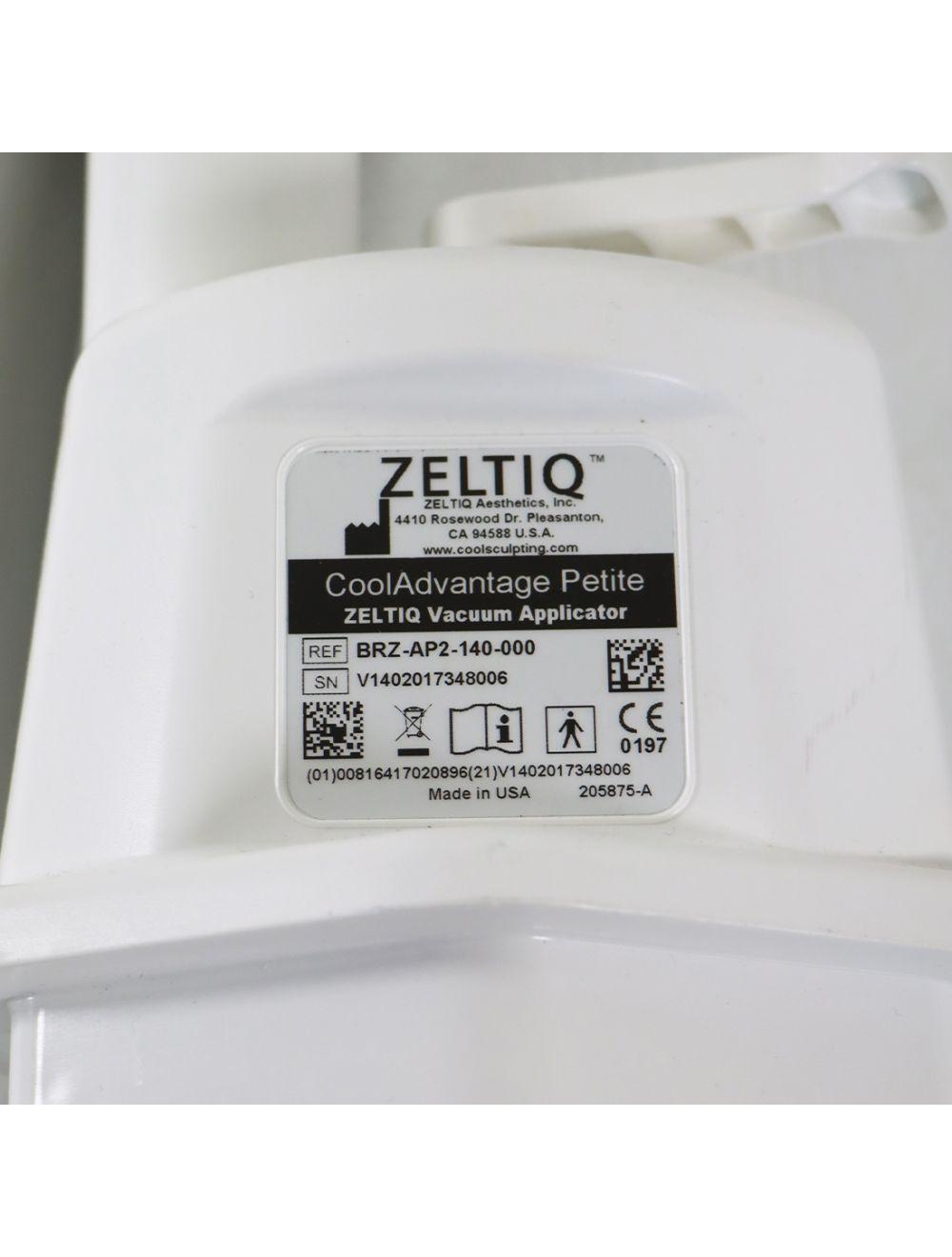 Zeltiq CoolSculpting CoolAdvantage Petite Vacuum Applicator HP BRZ-AP2-140-000