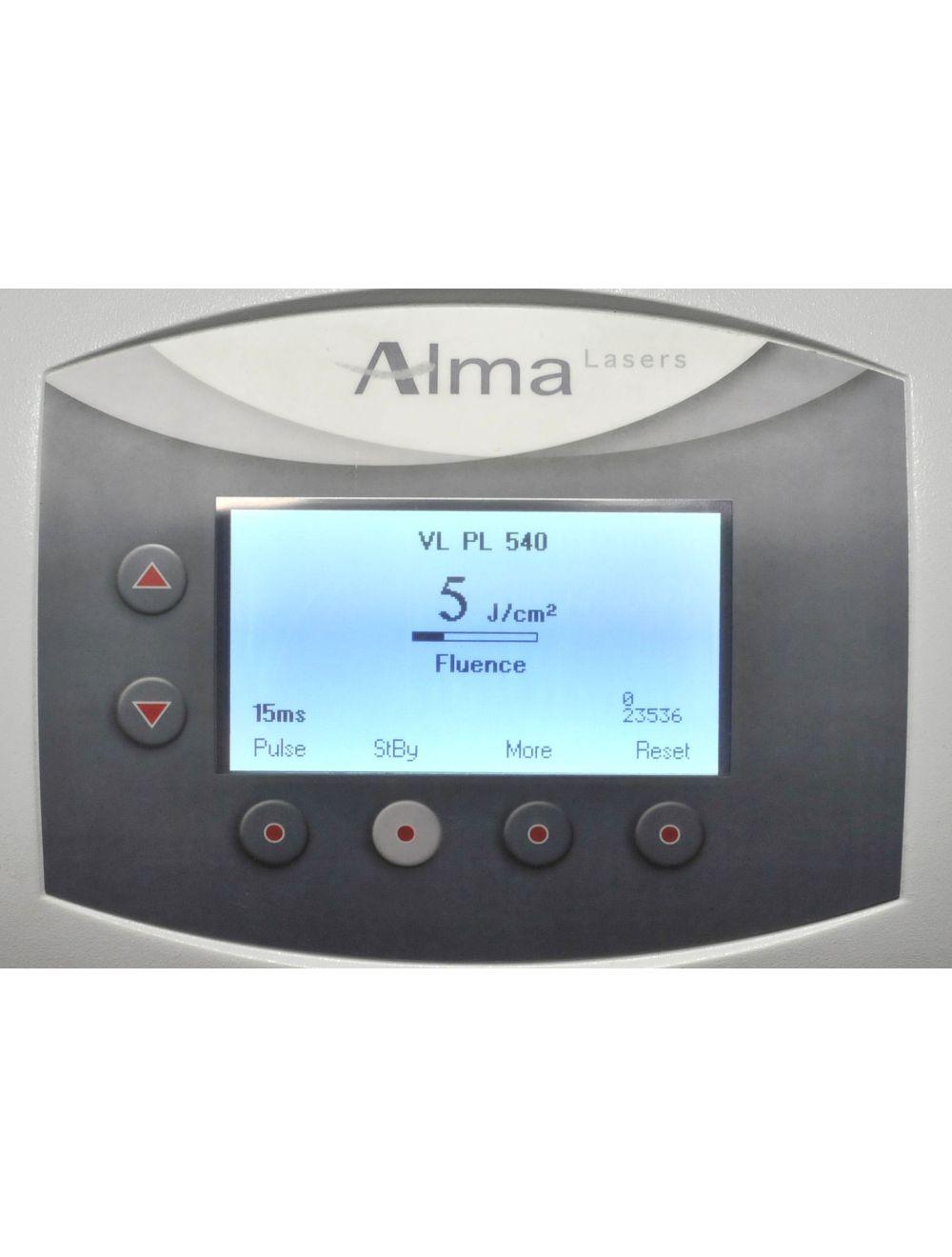 Alma Harmony Lasers 540nm HandPiece GREEN Vascular Pigmented Lesions Hand Piece