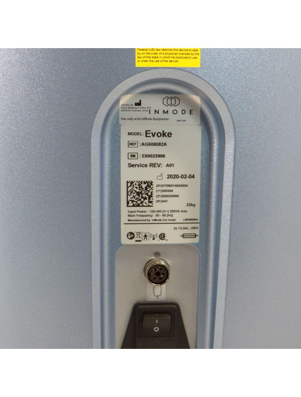 2020 InMode EVOKE RF Radio Frequency Submental Cheek Chin System