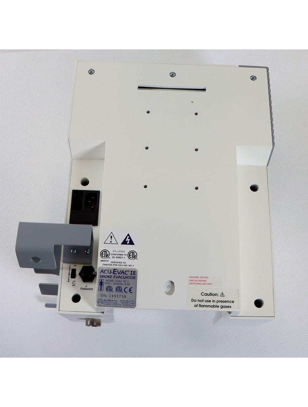 Acuderm Acu-Evac IE Smoke Evacuator System Wall Mount EVAC IE-1