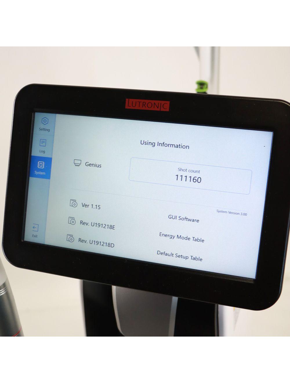 2022 Lutronic Genius Intelligent Focused Radio Frequency Mirconeedling System RF