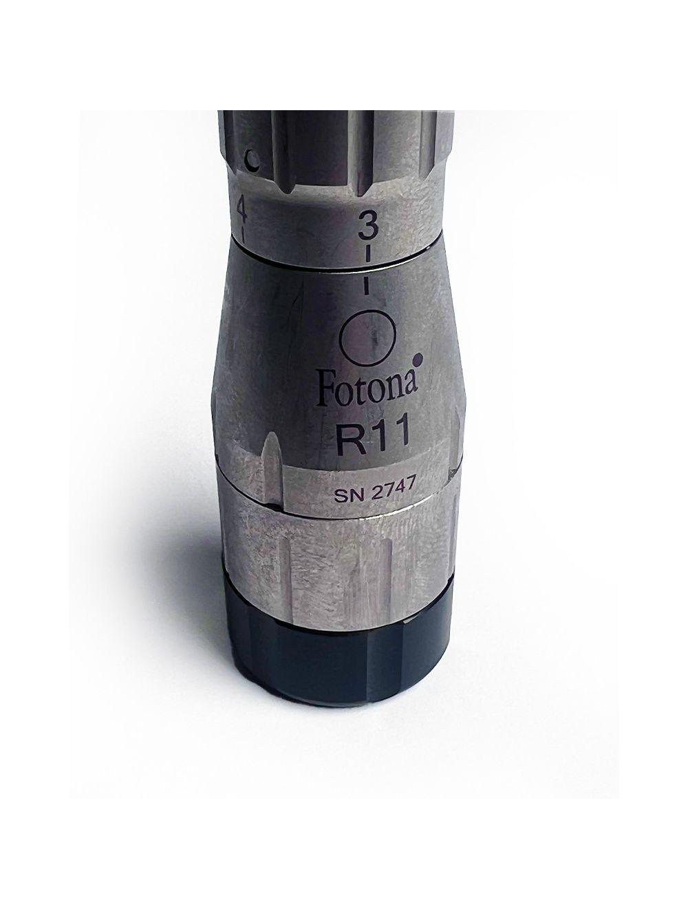 Fotona SP Dynamis Laser Er:YAG Variable Zoom Spot Size 2-7mm R11 Handpiece