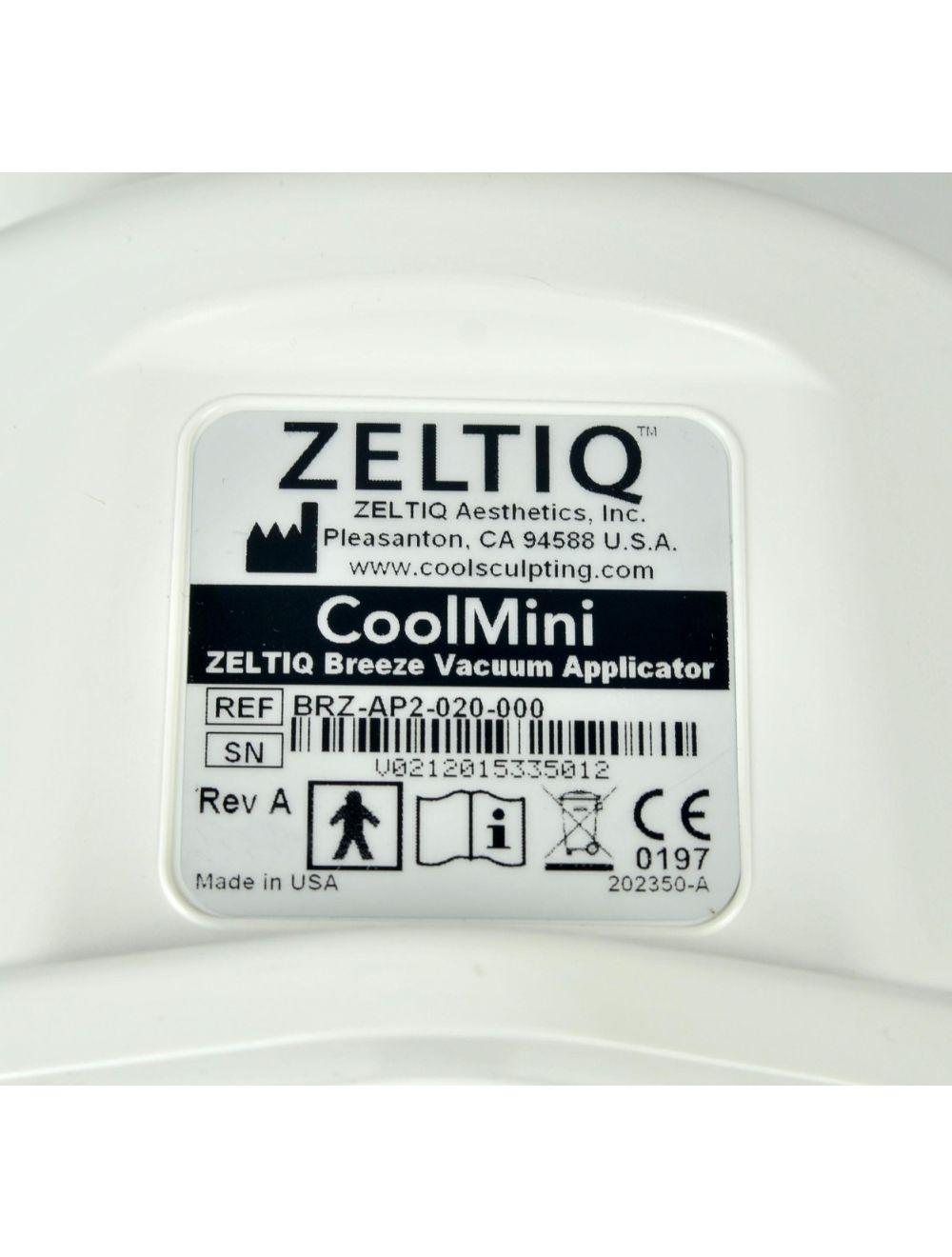 Zeltiq CoolSculpting CoolMini Breeze Vacuum Applicator Handpiece BRZ-AP2-020-000