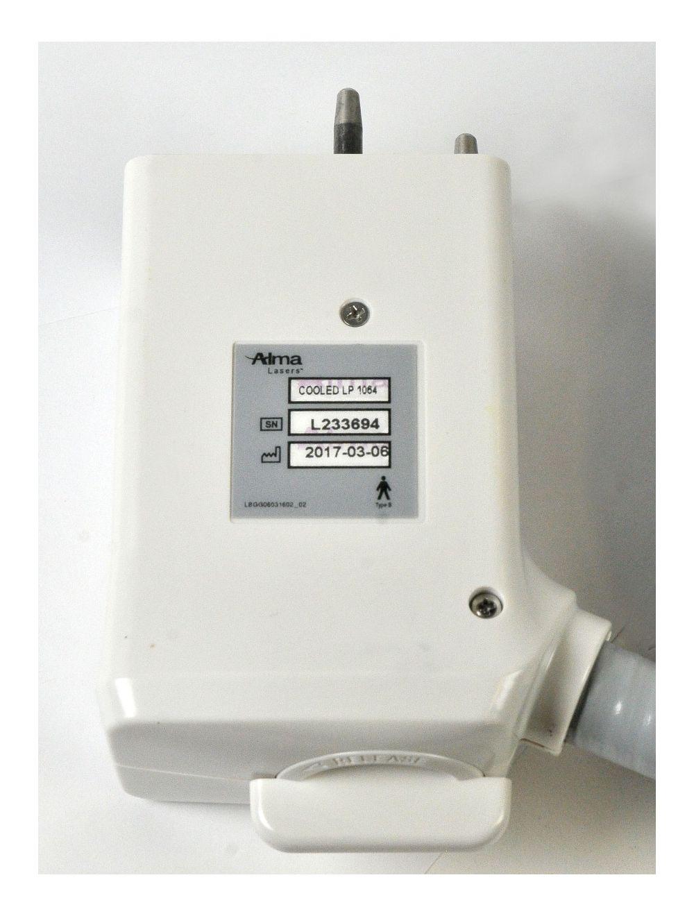 2017 Alma Harmony Laser XL PRO LP YAG 1064nm Long Pulse Handpiece LOW SHOTS