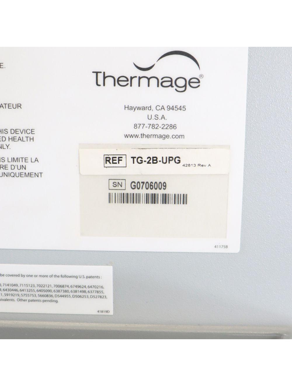 Solta Thermage CPT RadioFrequency Skin Tightening Generator TG-2B-UPG RF Base