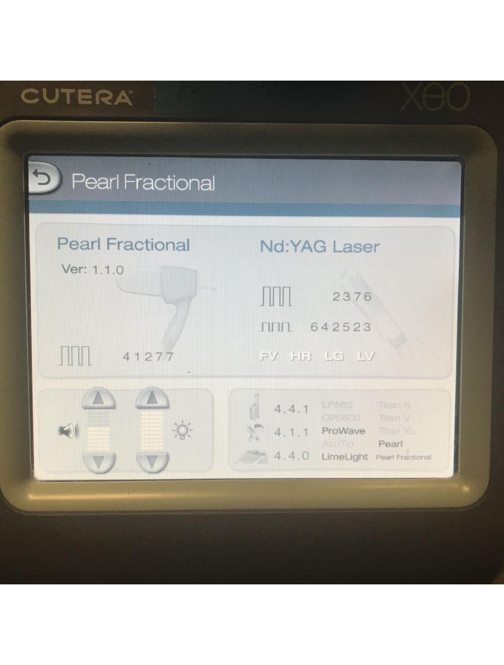 2007 Cutera Pearl ErYSGG Wrinkle Age Spots Ablative Resurfacing Laser 200K Pulse