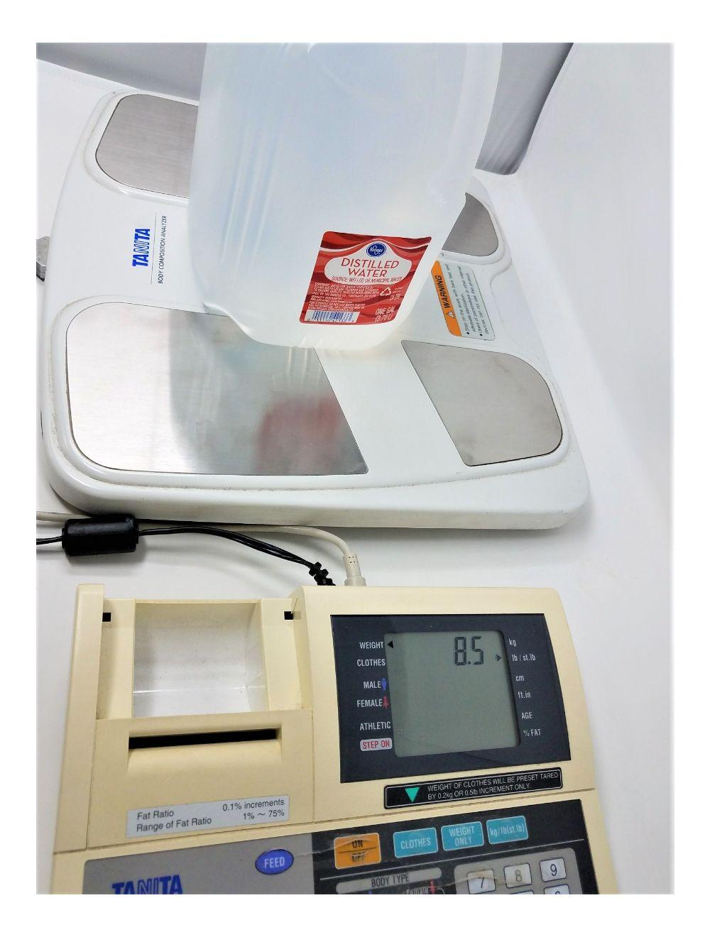 Tanita Body Analyzer Composition 600 lb Scale Weight Loss W/ Printer TBF 310