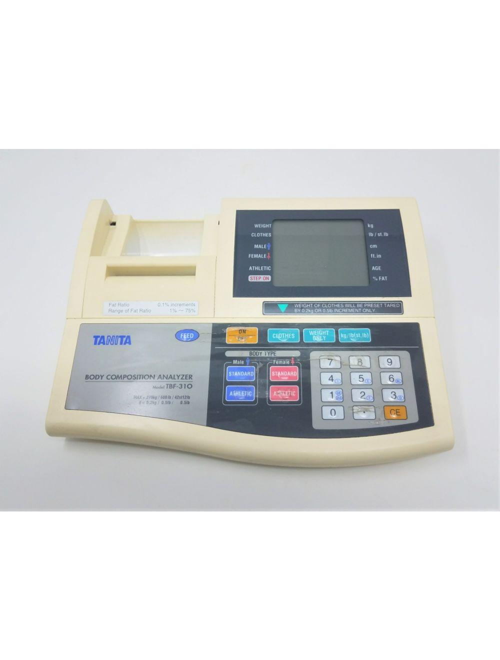 Tanita Body Analyzer Composition 600 lb Scale Weight Loss W/ Printer TBF 310