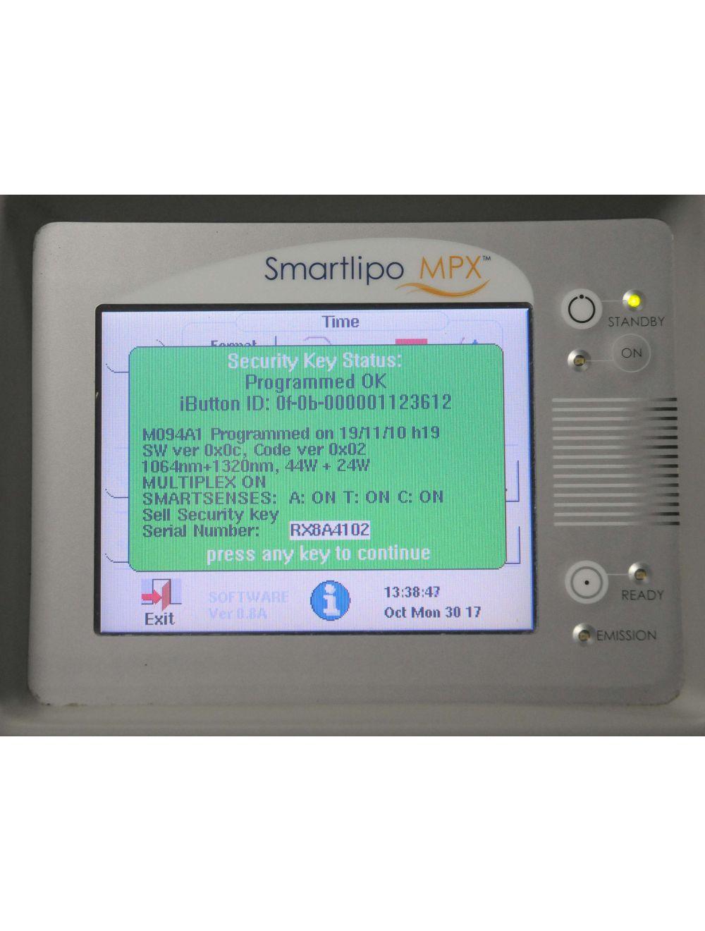 2008 Cynosure SmartLipo MPX 24 Watt Nd:Yag Laser System 1064nm 1320nm Facial Leg