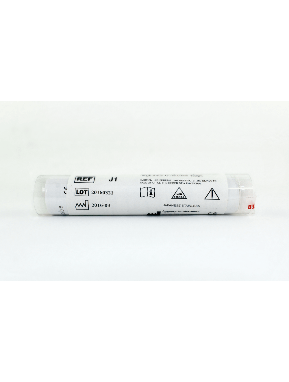 Ellman BIPOLAR FORCEPS J1 Stainless Autoclavable Straight Cynosure