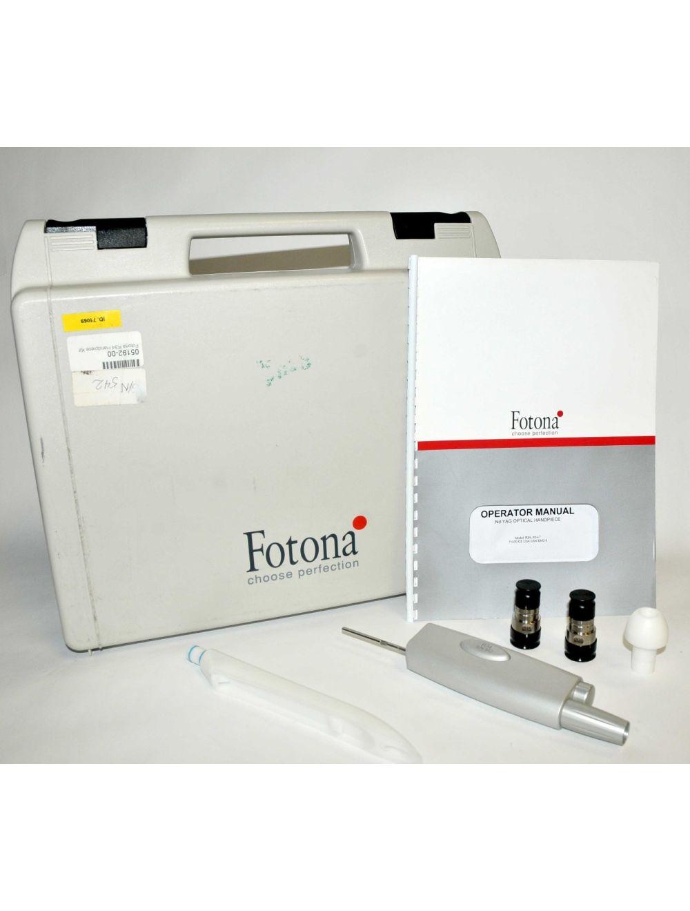 Fotona SP XS Spectro Laser R34 Handpiece Kit 05192-44 Nd YAG Hair Removal HR