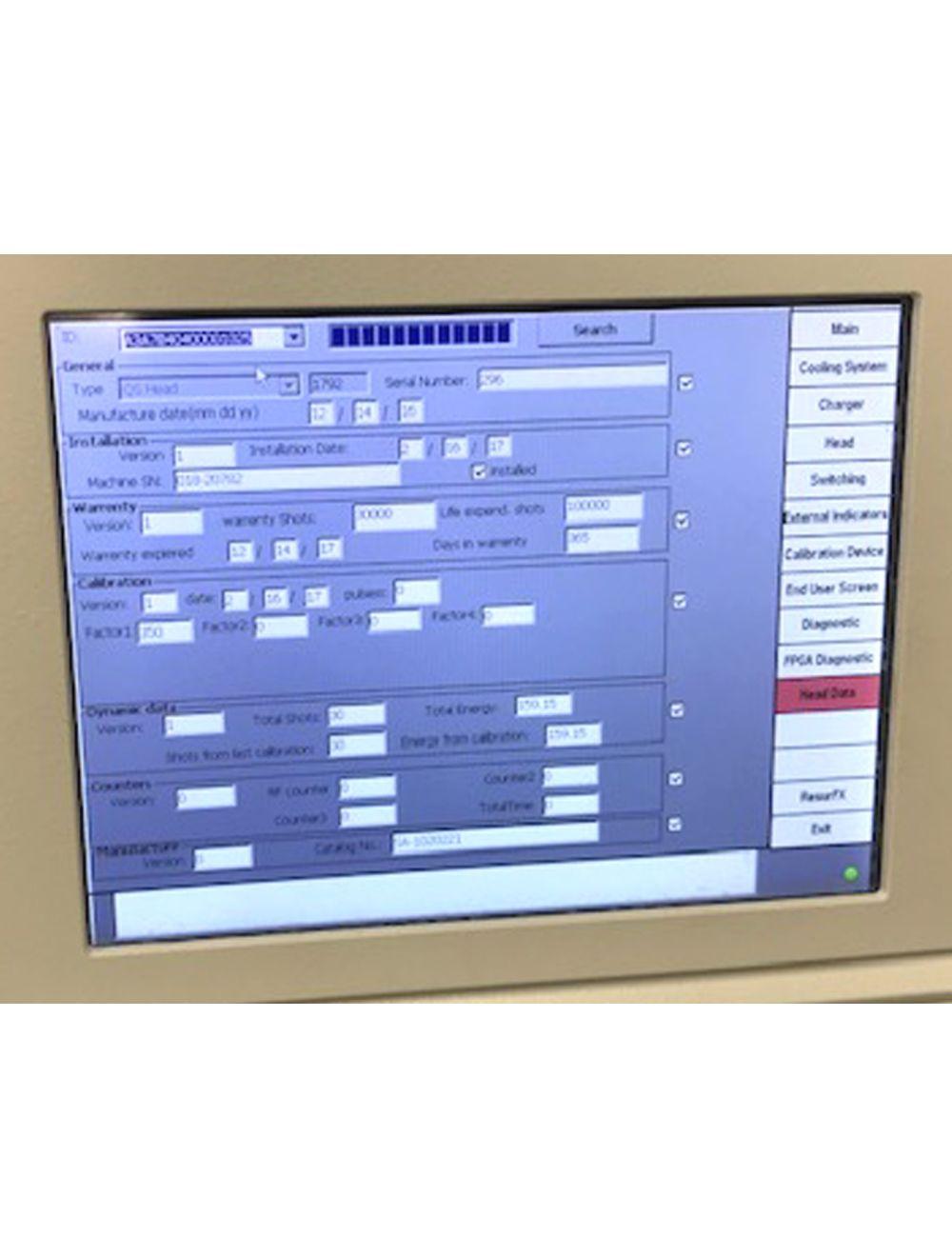 2016 Lumenis M22 Q-Switched Nd:YAG 1064 Laser Tattoo Removal Handpiece