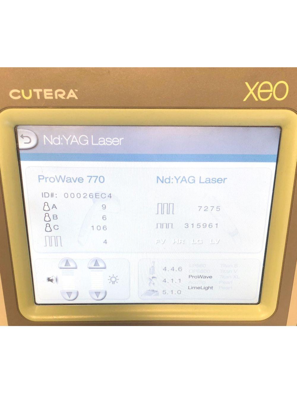 Cutera XEO ProWave 770 IPL Hair Removal Reduction Handpiece