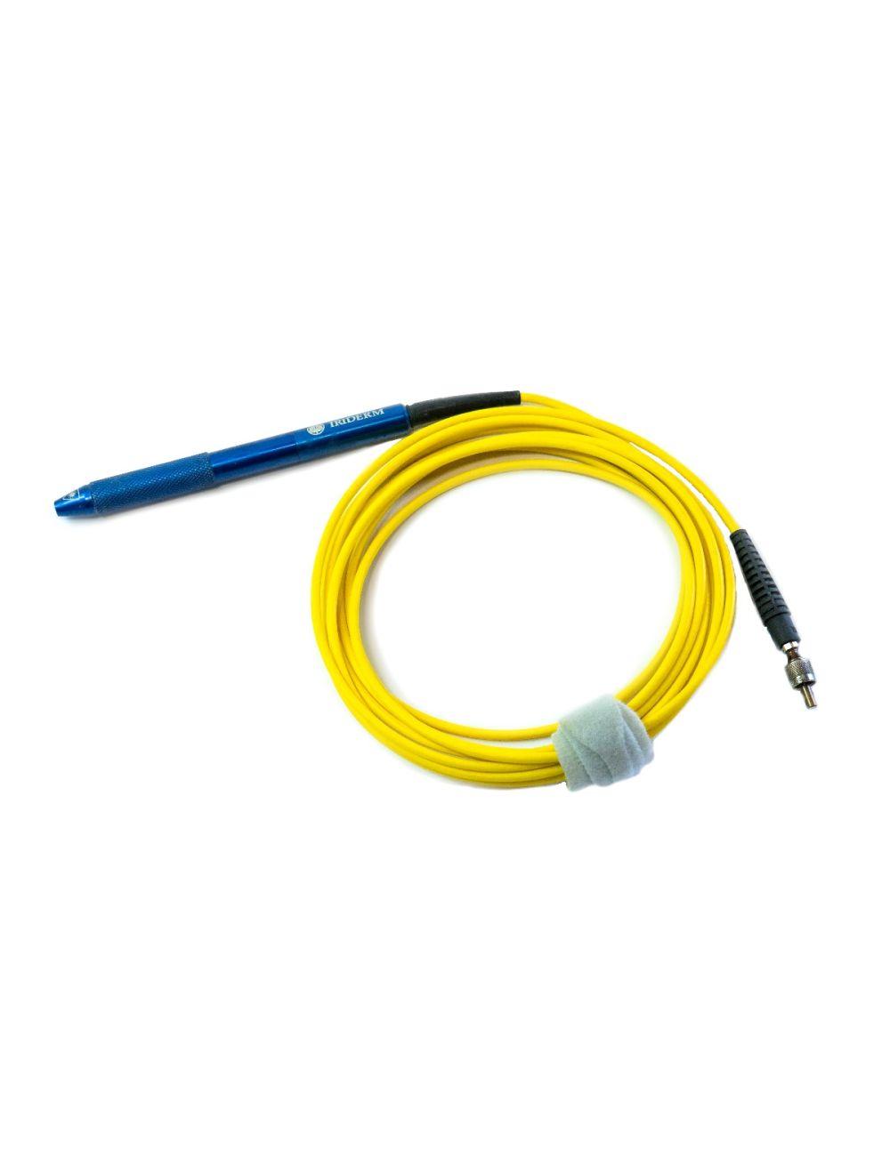 Iridex Iriderm Laserscope 700 Microns Laser Fiber Handpiece Blue/Yellow SN 3556