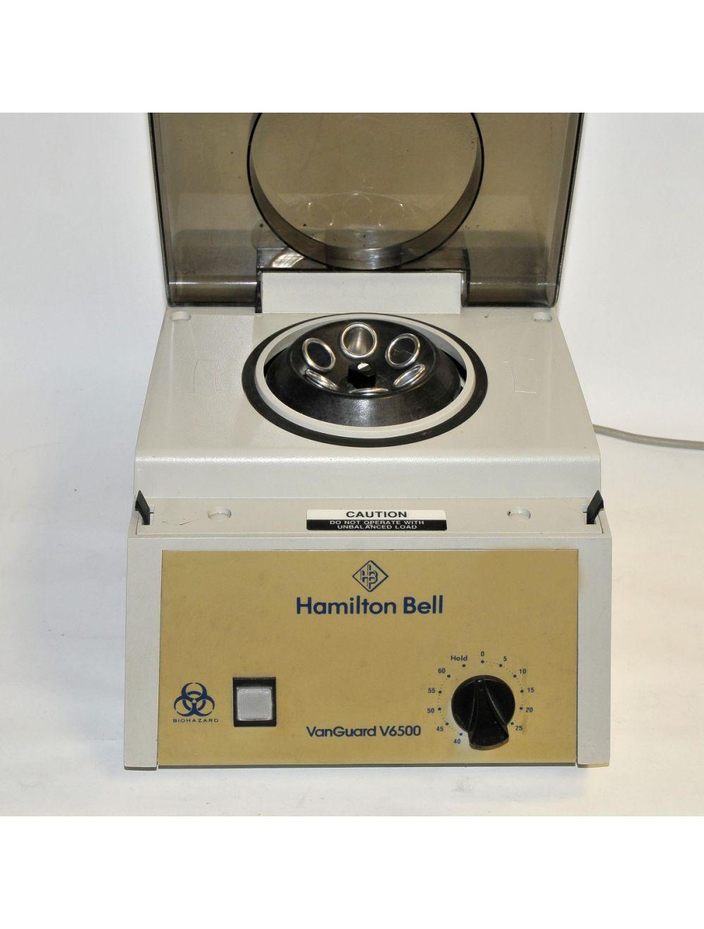 Hamilton Bell Van Guard V6500 Centrifuge Model 6000 6 Slot Rotor Van Guard Timer