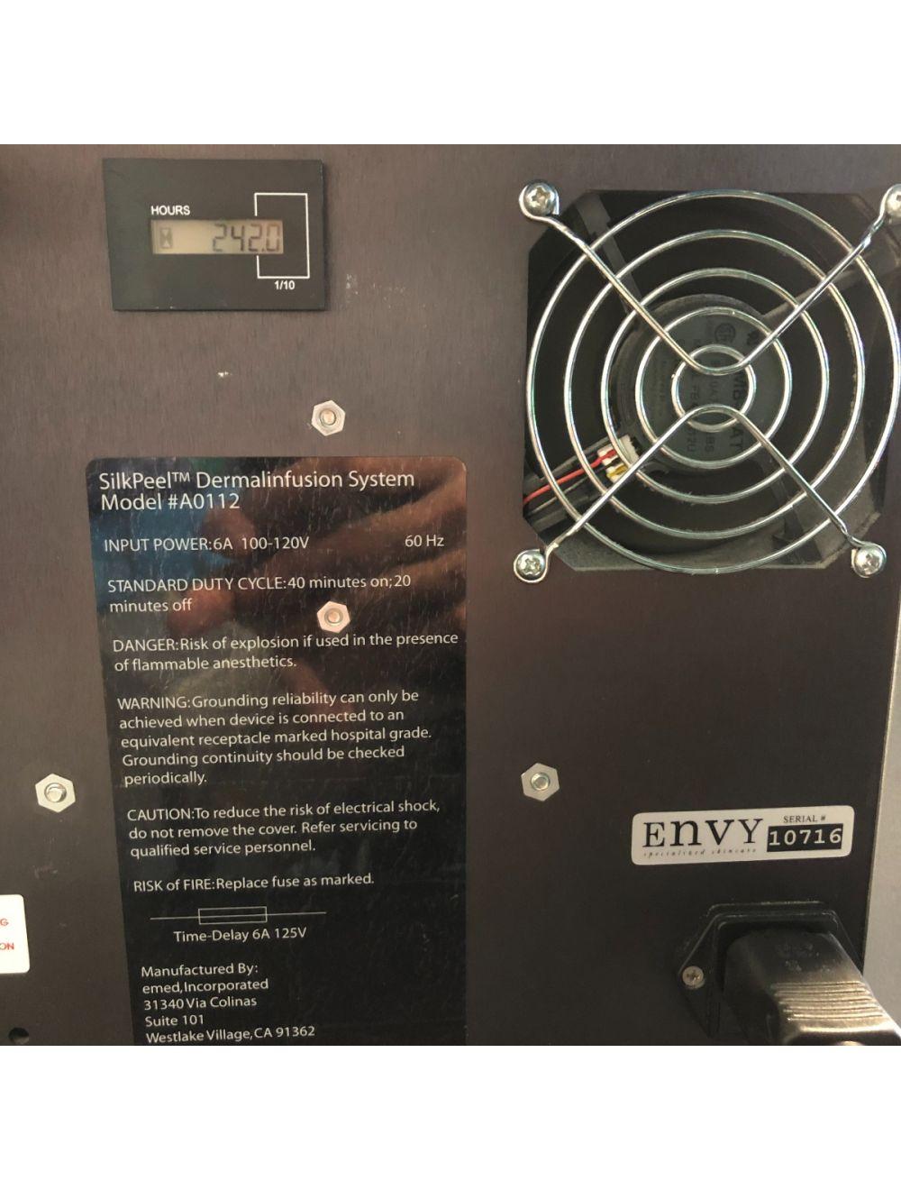 Envy Medical SilkPeel Dermalinfusion Silk Peel Standard Handpiece &amp; Tip Kit 242h