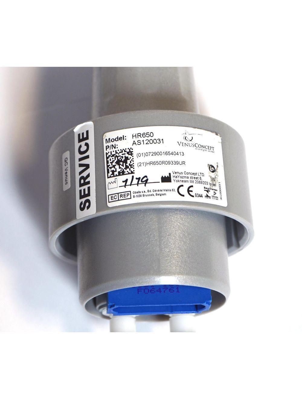 VenusConcept Handpiece HR650 Venus Concept AS120031 Hair Removal HR Hand Piece