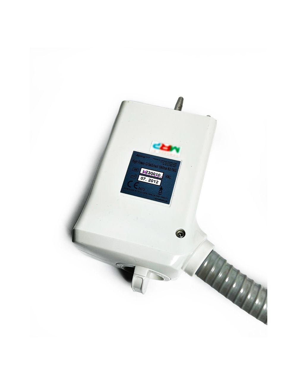 2012 Alma Harmony XL High Powered QSD Q-Switched 1064nm Tattoo Removal Handpiece