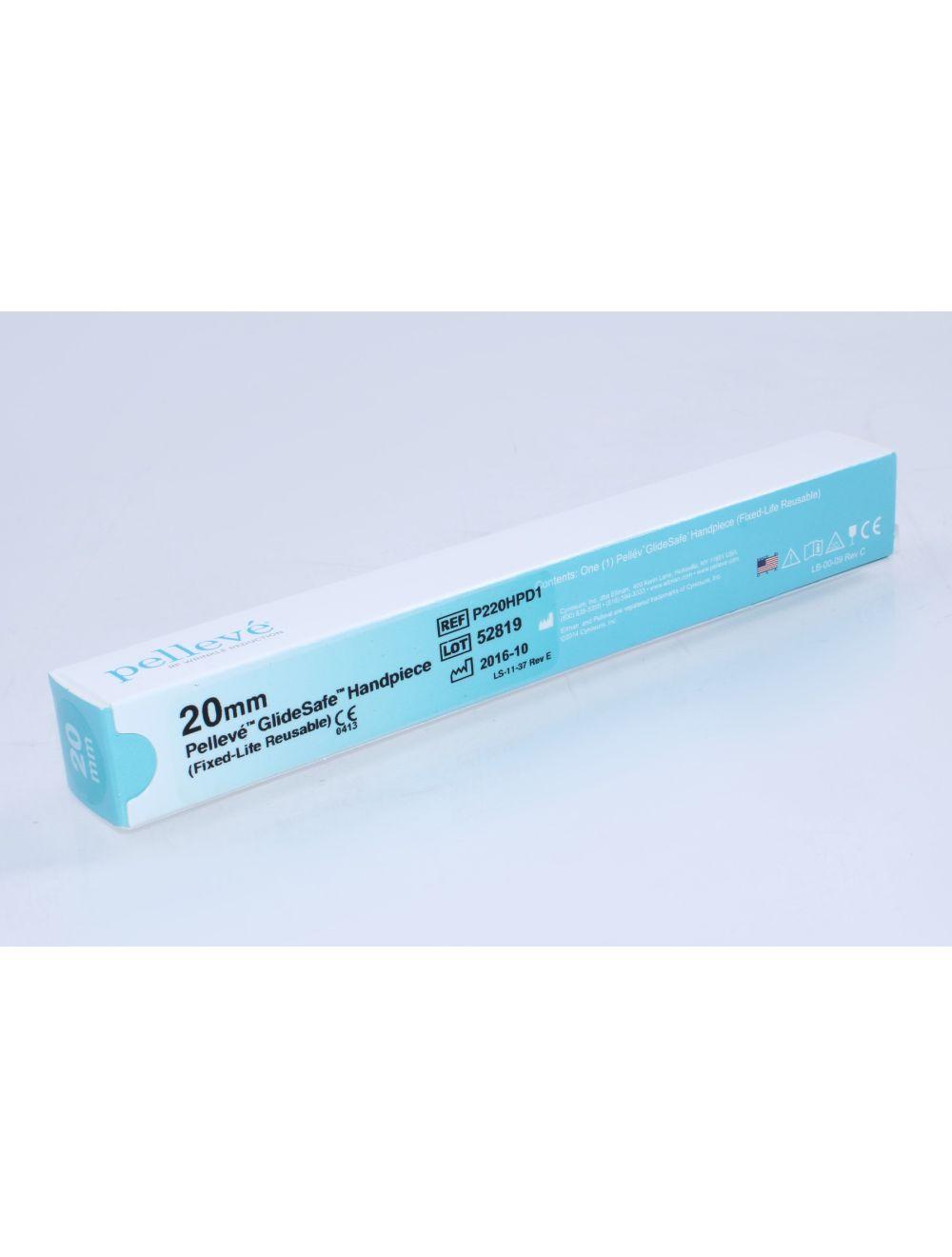 Ellman Pelleve 20mm GlideSafe RF Wrinkle Reduction Handpiece Fixed Life Reusable