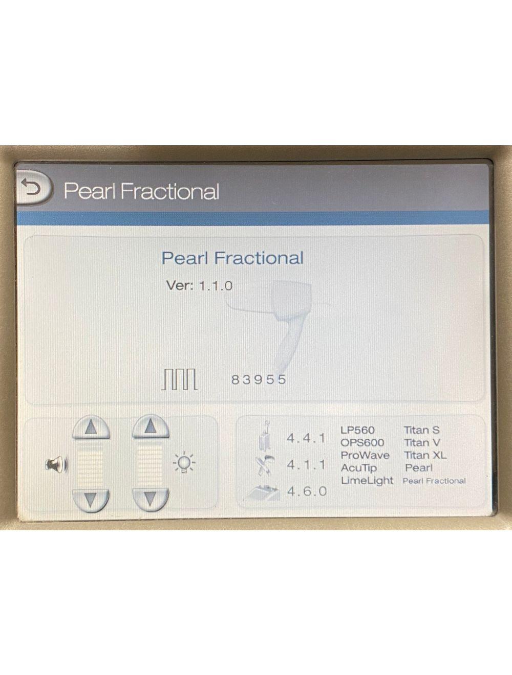 Cutera PEARL FRACTIONAL Erbium Er YSGG Skin Tightening Acne Handpiece 2790nm