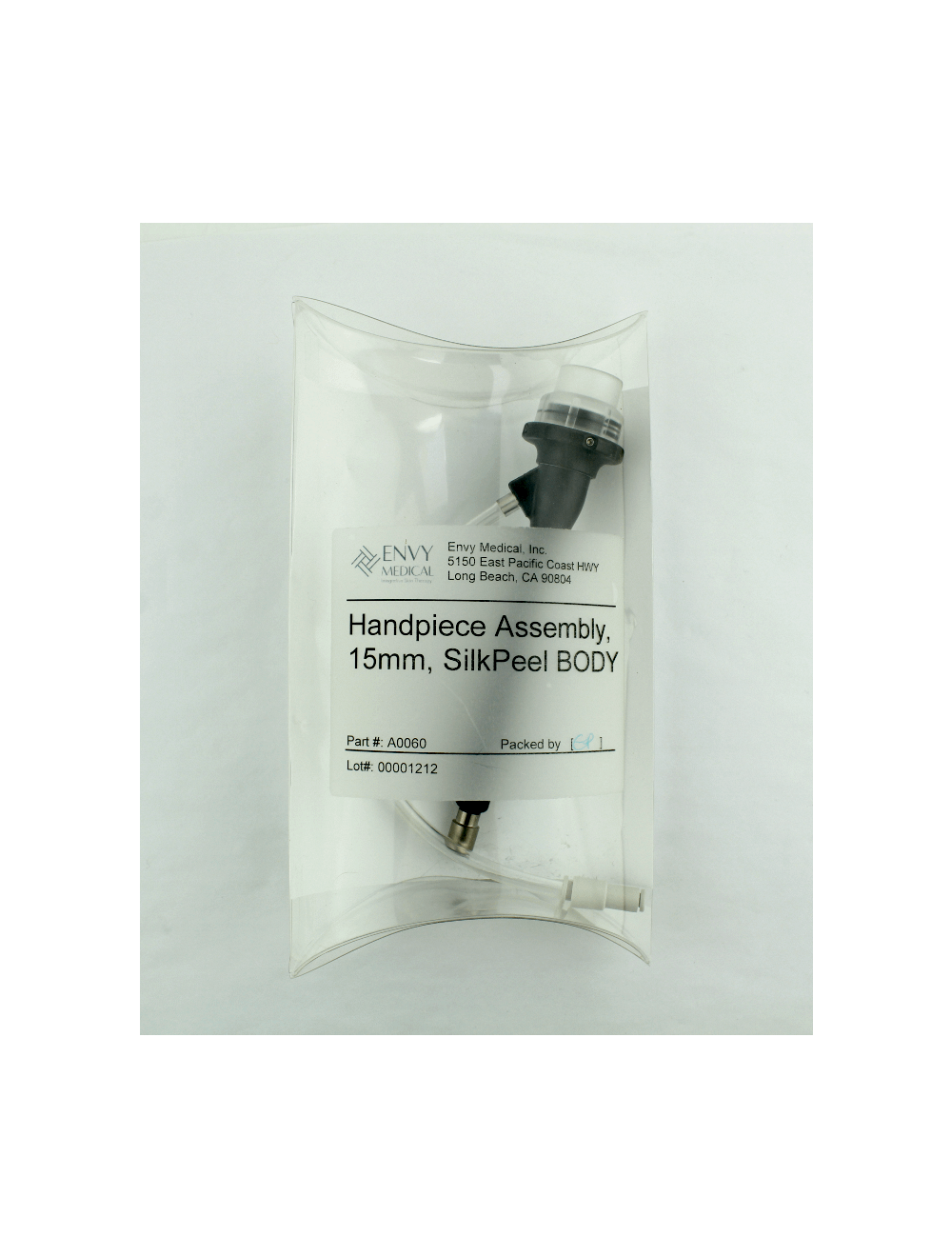 Envy Medical SilkPeel Dermalinfusion Standard Body Handpiece A0060 Black