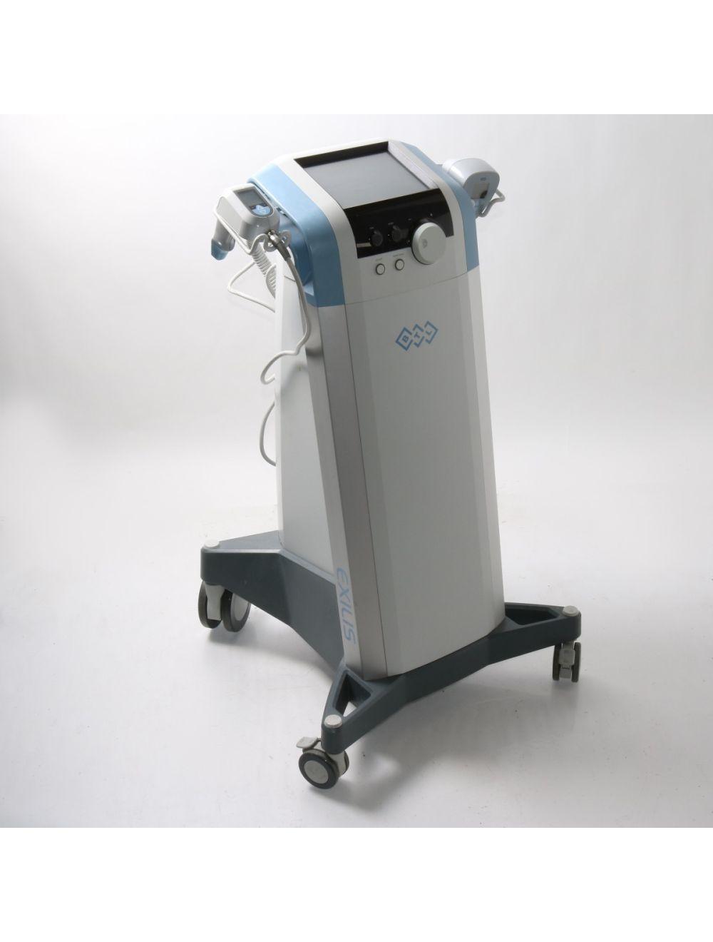 2011 BTL Exilis ELITE 120W RF Body Contour Skin Tight 2 Handpieces Lg Sm 190hr