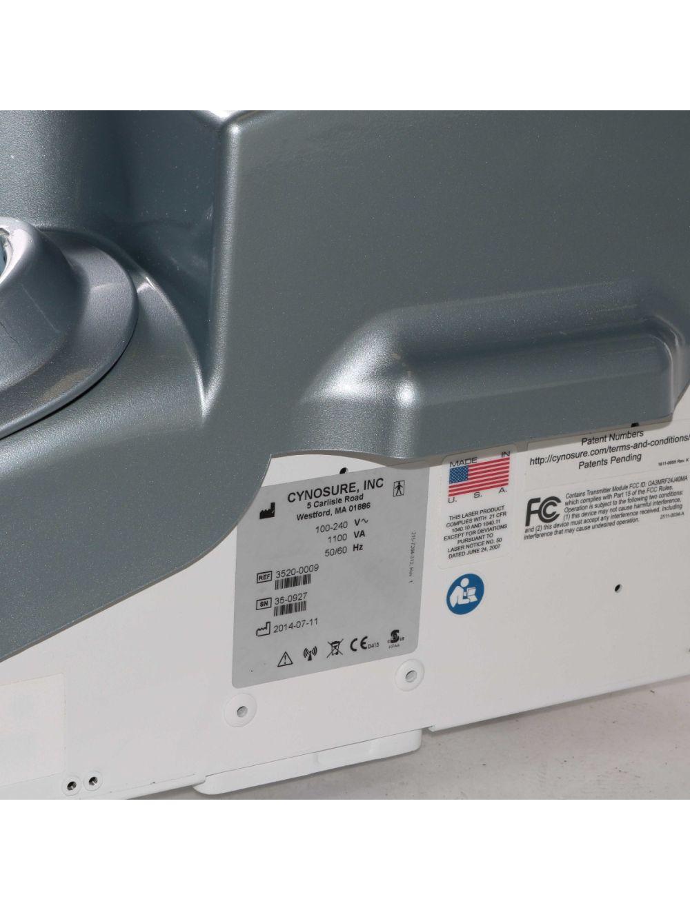 2014 Cynosure Palomar Vectus 810 Diode Laser Top Module NO HP 160K Pulses