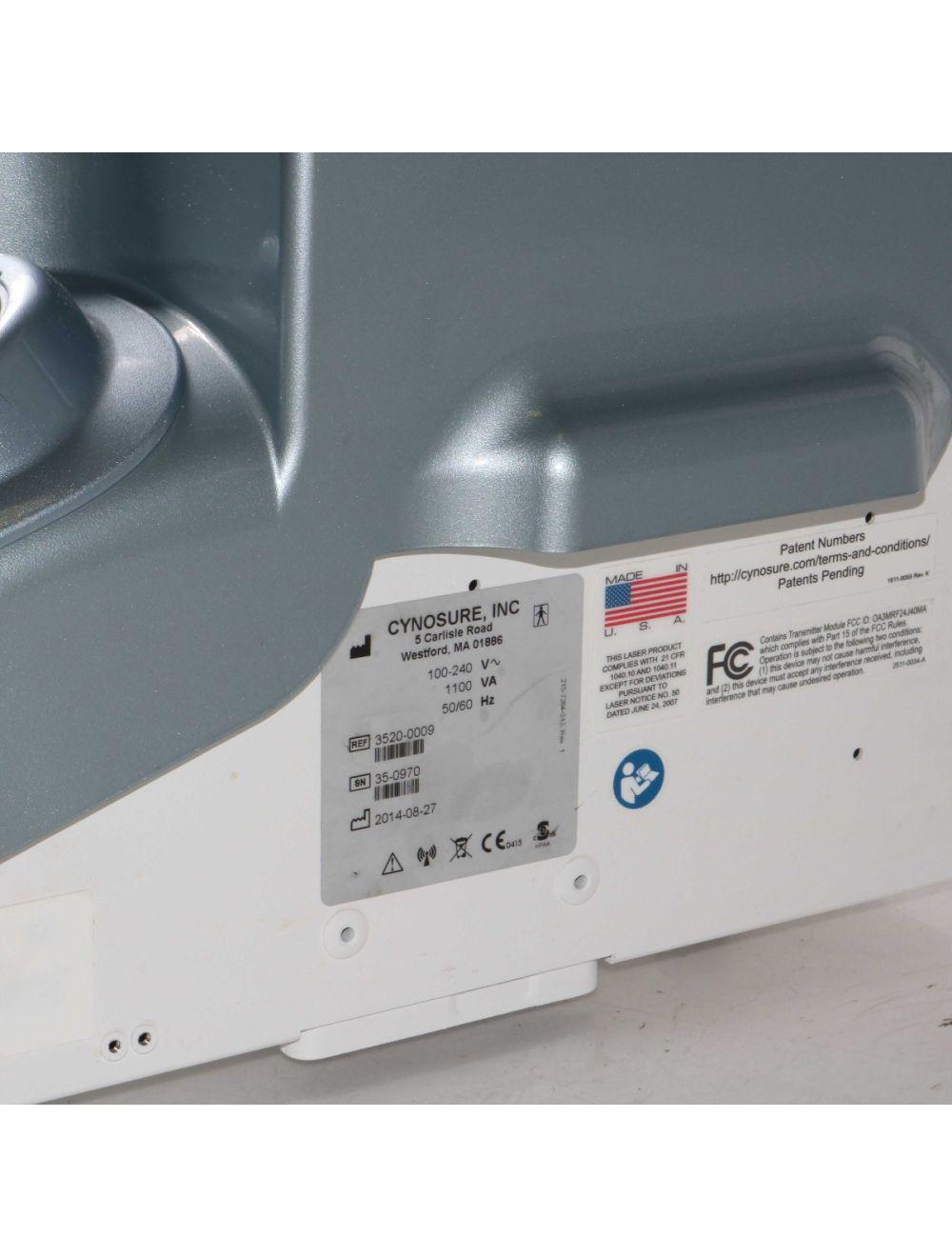 2014 Cynosure Palomar Vectus 810 Diode Laser Top Module NO HP 650K Pulses