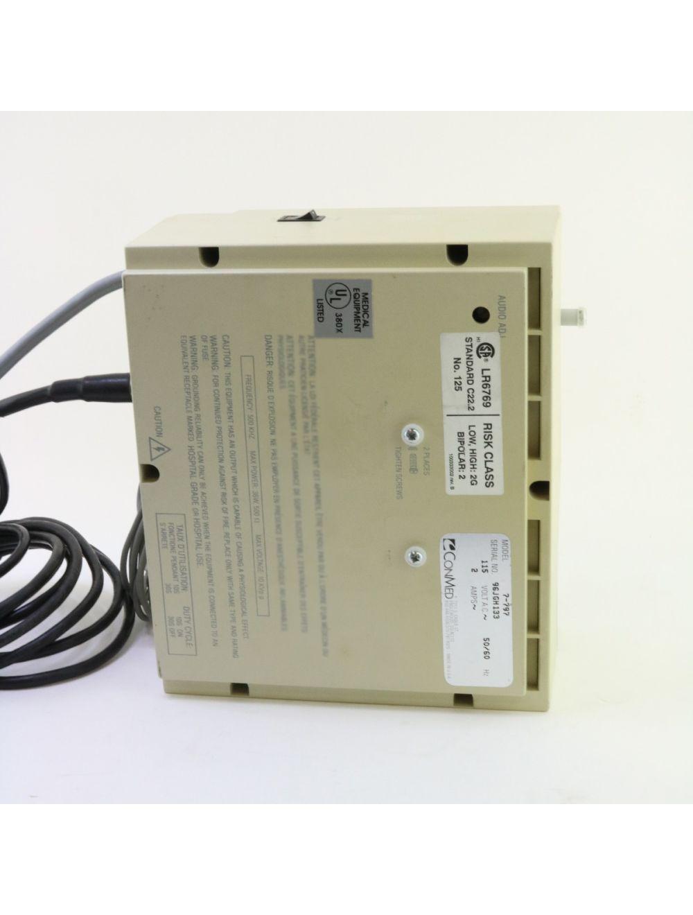 ConMed Hyfrecator PLUS Low Power High Frequency RF Fulguration Desiccation 7-797