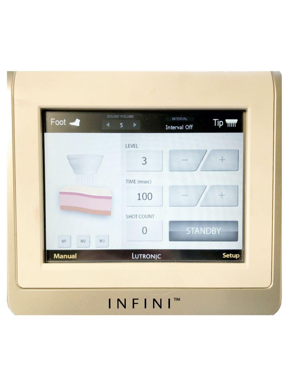 2016 Lutronic Infini Radio Frequency RF Microneedling System R0616G007