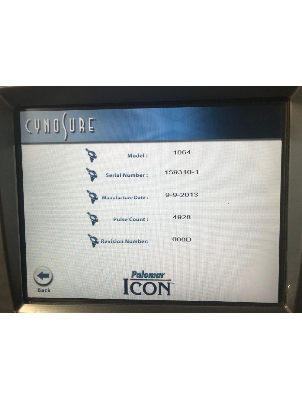 2013 Cynosure-Palomar ICON 1064 Nd:YAG Vascular/Wrinkles Laser Handpiece 5KShots