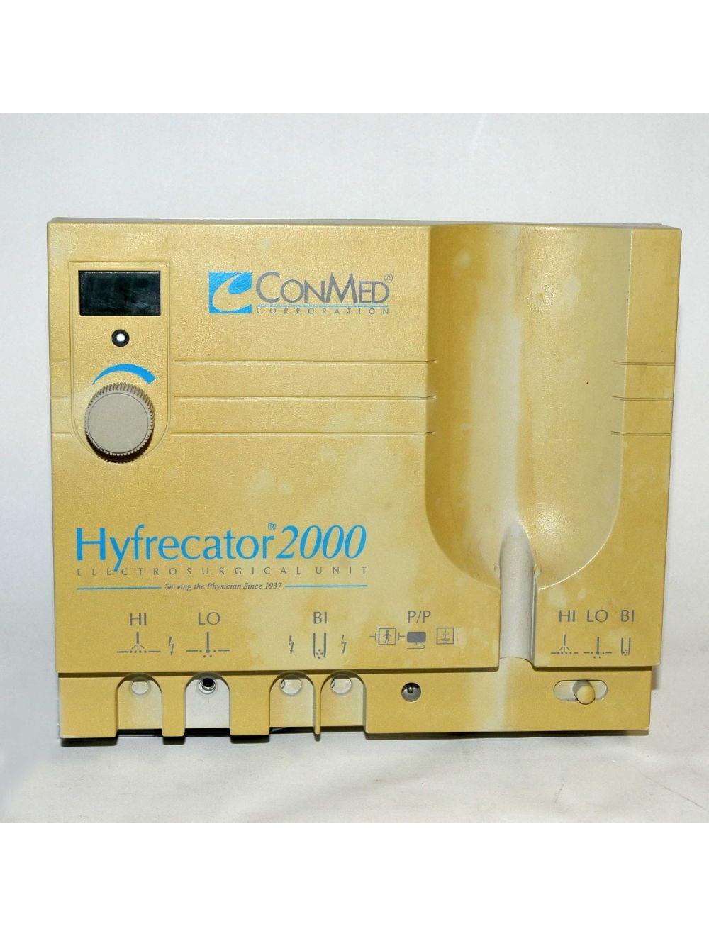 ConMed Hyfrecator 2000 Electrosurgical Generator Monopolar Bipolar 7-900-115