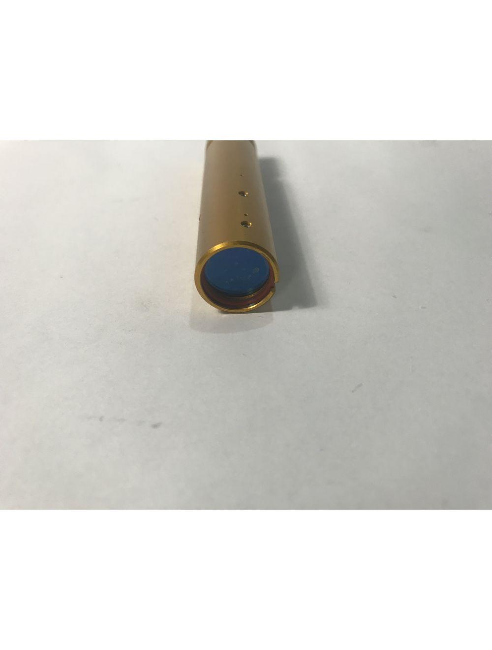 Candela GentleLase Plus Alex HR Laser Handpiece Optic Slider 8mm Gold Lens