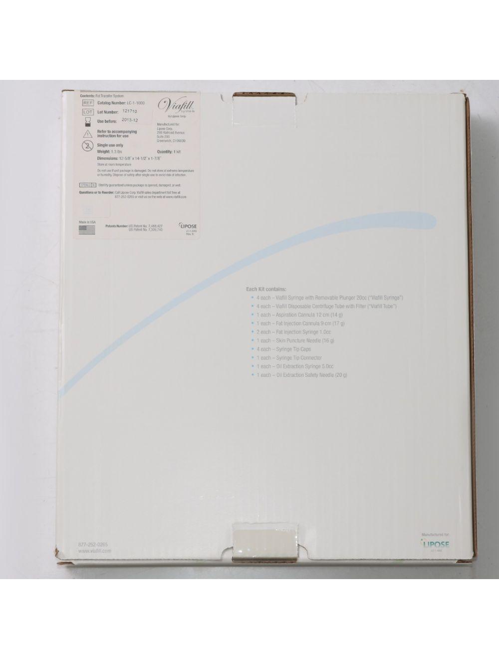 Lipose Viafill Fat Transfer System 700rpm Centrifuge Via Fill w/ 5 Kits